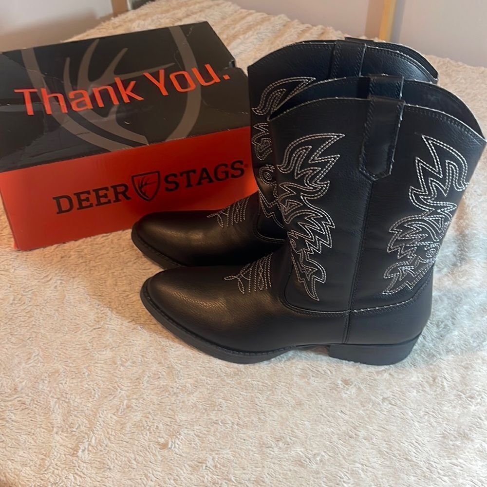 Deer stags  boots size 6
